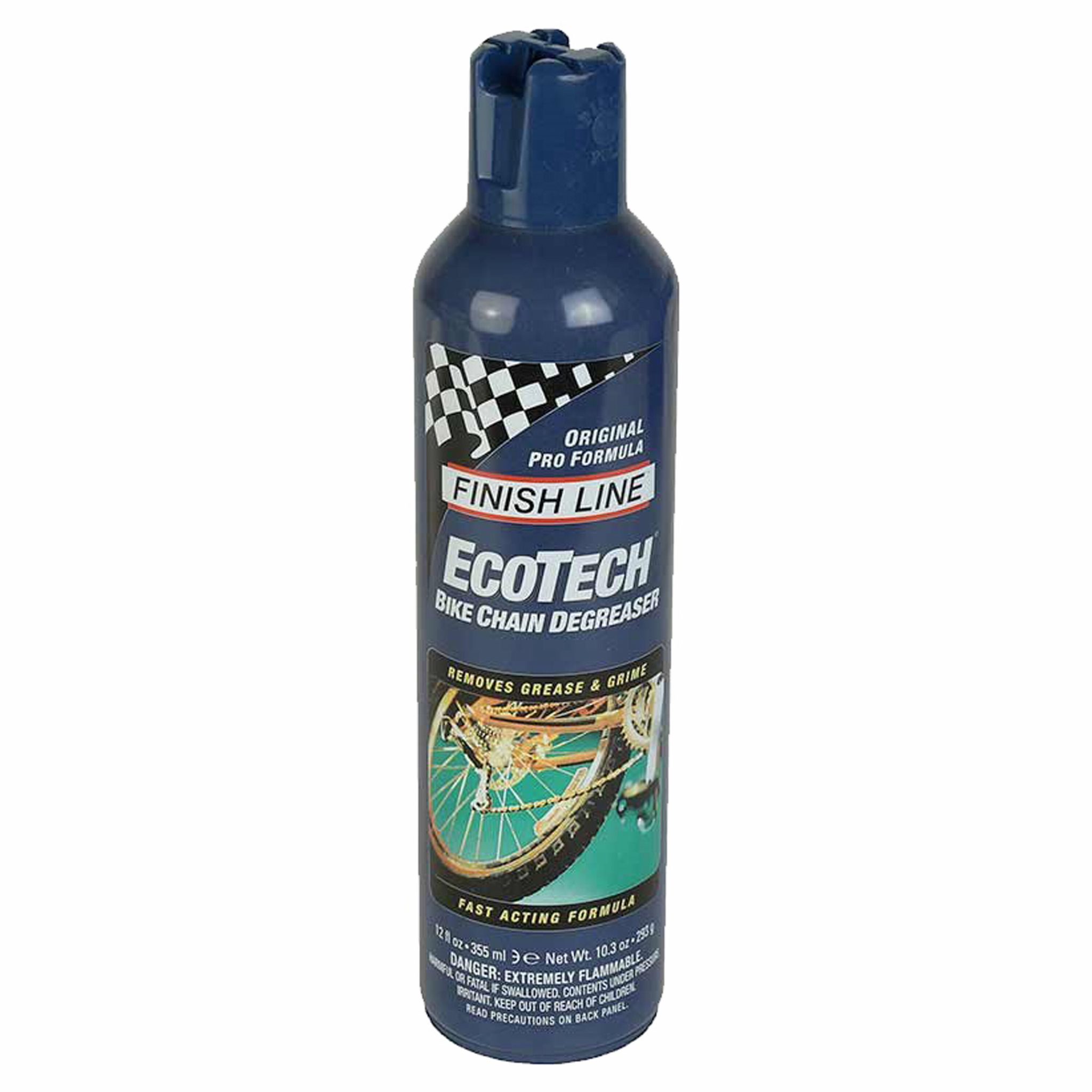 FINISH ECOTECH BIKE CHAIN DEGREASER 355ml 龍記單車